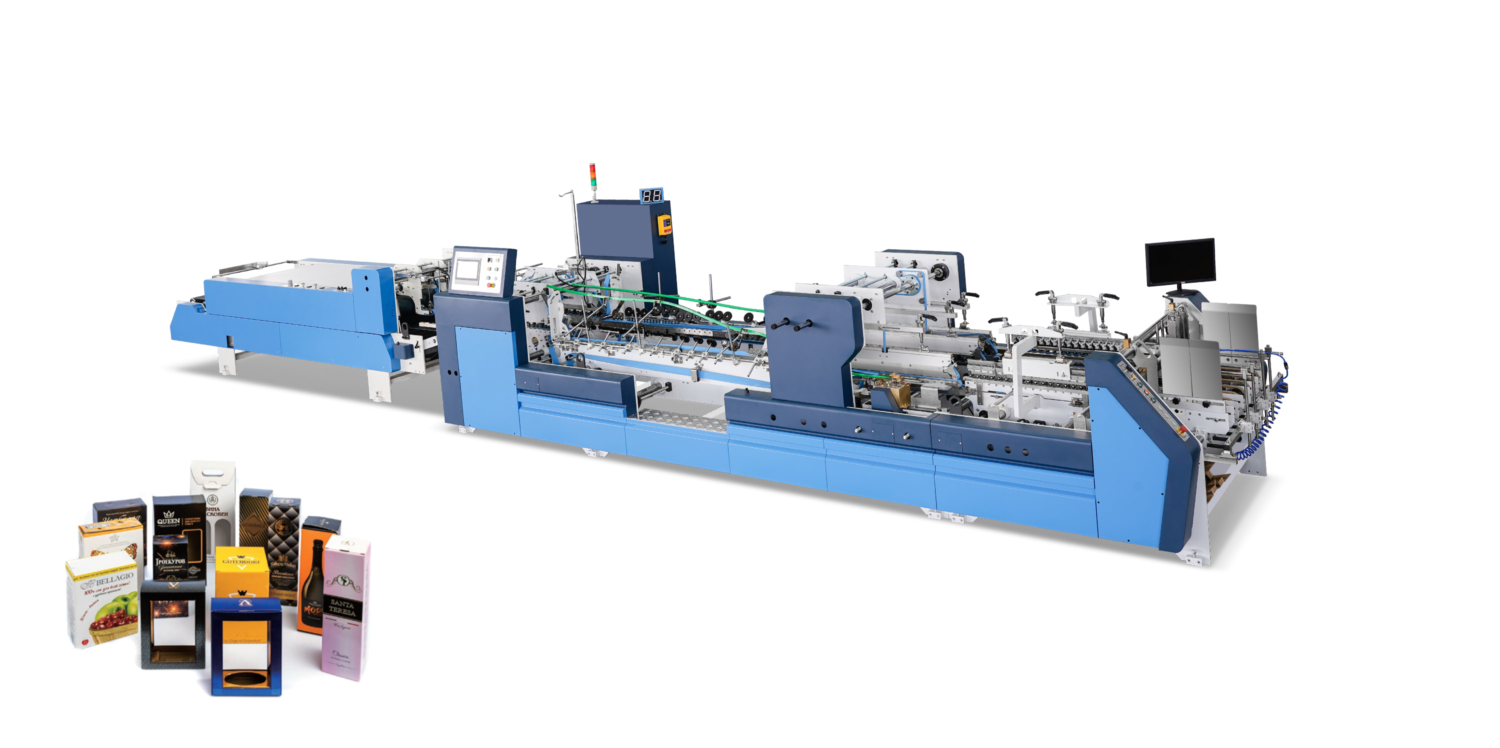 Colleur à deux plis multifonctionnel et robuste
